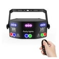 15 EYE RGB Disco DJ Beam Light Projector DMX Remote Strobe Stage