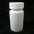 thumbnail image 1 of 15 Empty White Pill Bottle Tablet Capsule Container Jar 100ml/cc Child Resistant, 1 of 3