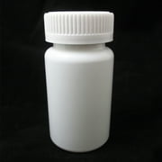 15 Empty White Pill Bottle Tablet Capsule Container Jar 100ml/cc Child Resistant
