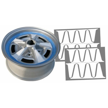 15 For Pontiac II Wheel Mask Set Trans