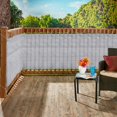 15Ft. Deck and Fence Privacy Screens Select color Gray Solid