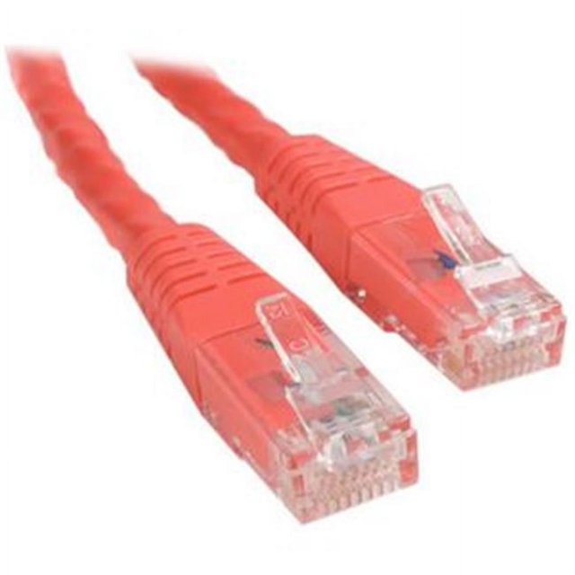15 Ft Red Molded Cat6 Utp Patch Cable - Etl Verified