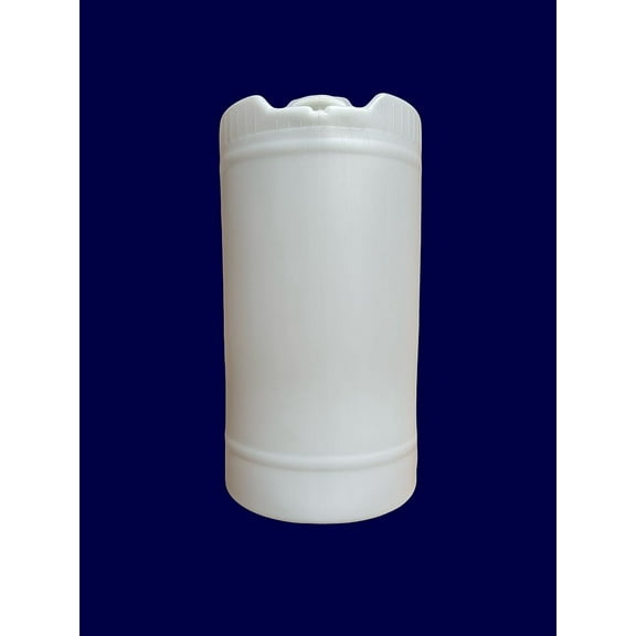 15 Gallon Plastic Natural Barrel 2x2 Inch Bung Caps