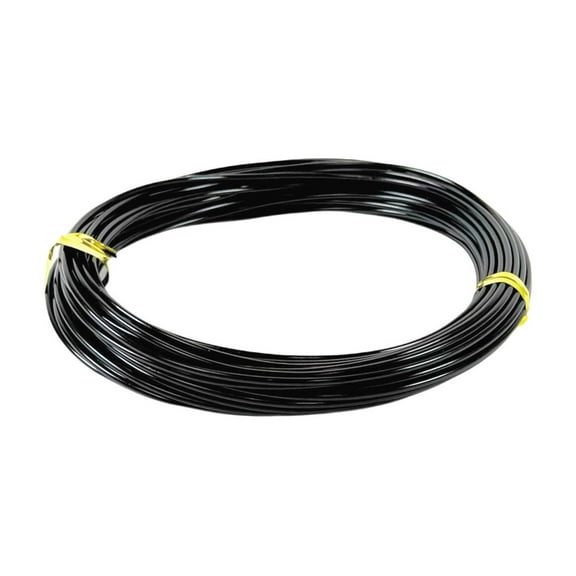 15 Gauge 1.5mm Black Aluminum Craft Wire 10yds Long Jewelry Floral