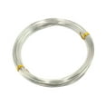 thumbnail image 1 of 15 Gauge 1.5mm Silver Aluminum Craft Wire 10yds Long Jewelry Floral, 1 of 2