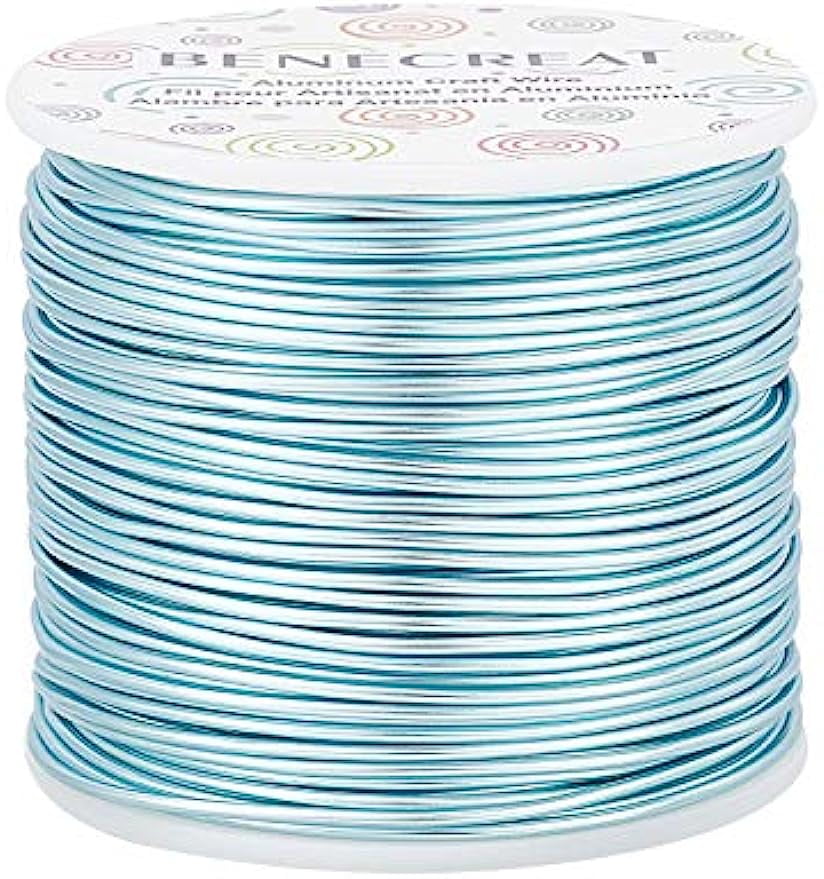15 Gauge 220FT Tarnish Resistant Jewelry Craft Wire Bendable Aluminum