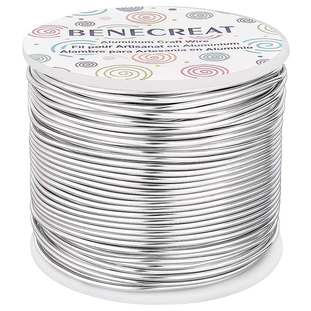 15 Gauge 220Feet Soft Aluminum Wire Anodized Jewelry Craft Making Beading Floral Colored Aluminum Craft Wire Gem Wrapping Jewelry Craft