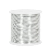 15 Gauge Aluminum Wire, 164 Feet 1.5mm Bendable Metal Craft Wire for Jewelry Making, Beading, Sculpting and Bonsai Training