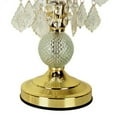 thumbnail image 1 of 15" Gold Touch Lamp – Sleek Steel & Glass Accents, 40W Max (Bulb Not Included), 1 of 5
