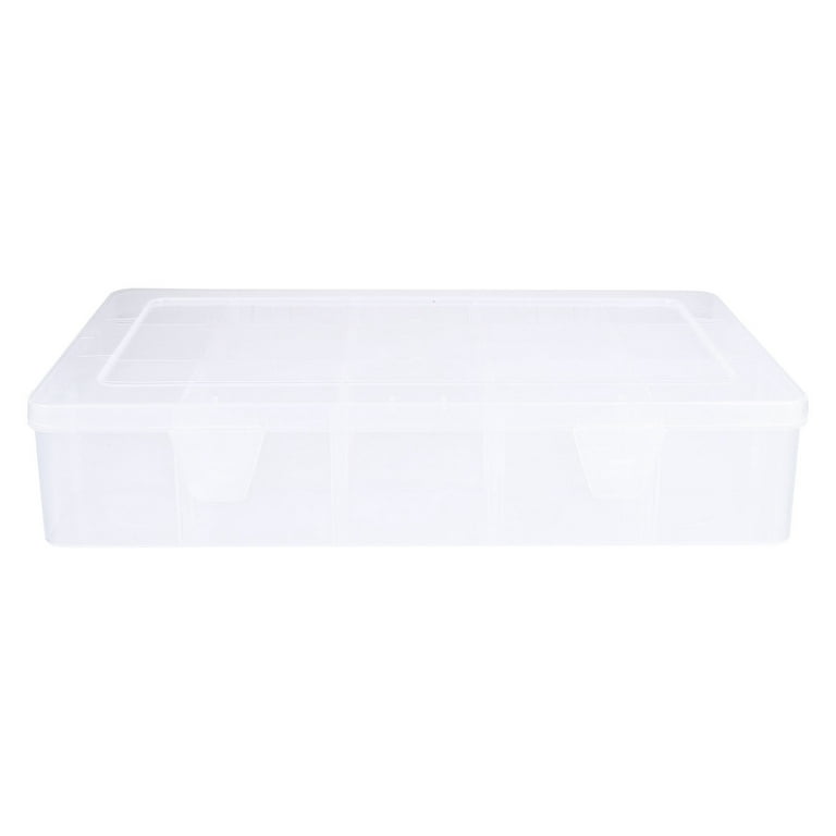 15 Grids Compartment Organizer Box with Dividers Storage Organizer Box with  Lid 