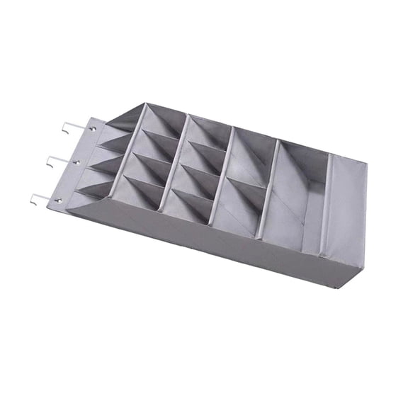 15 Grids Large Shoe Sock Display Rack Fabric Door Back Wall Hanging Holder