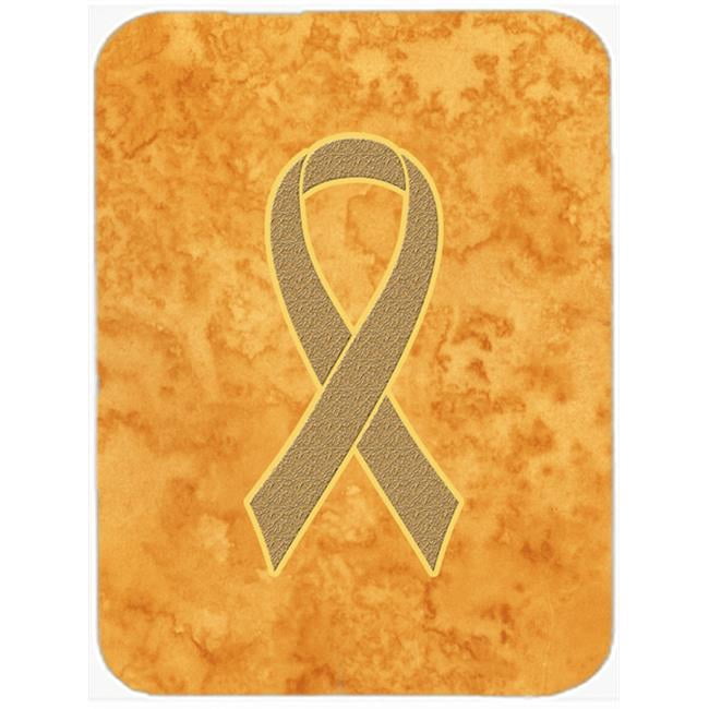 Peach Cancer Ribbons 15 H x 12 L In. Peach Ribbon for Uterine Cancer Awareness Glass Cutting ...