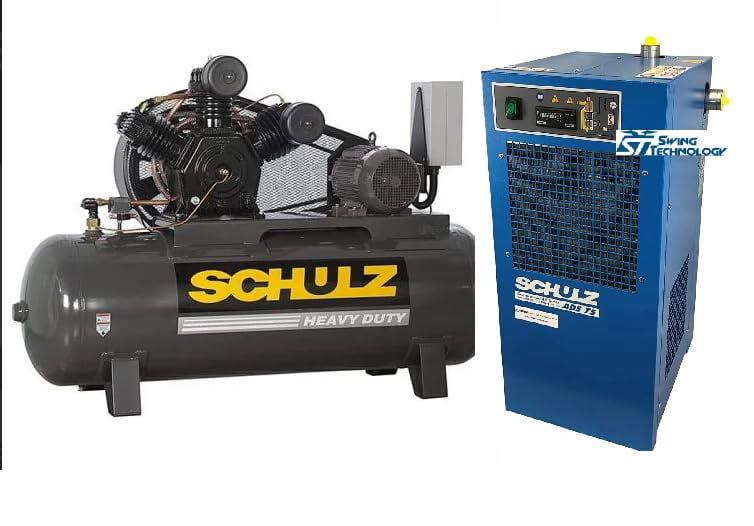 15 HP AIR COMPRESSOR 3 PHASE WITH 75 CFM AIR DRYER 932.9337-0 - Walmart.com