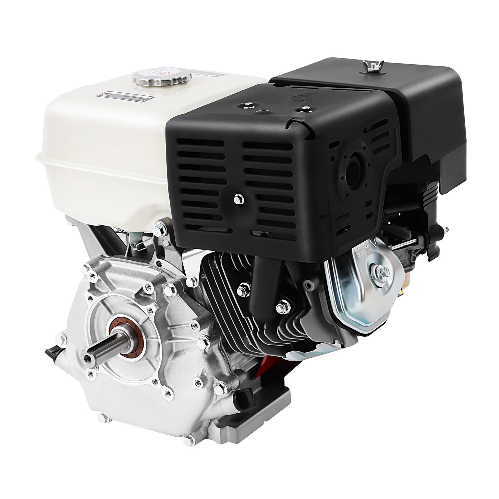 15 HP Gas Engine, Gasoline Engine, 9700W 4-Stroke Horizontal Shaft ...