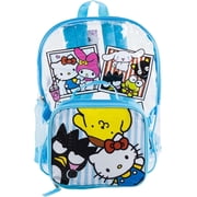 Sanrio Hello Kitty & Friends Transparent Backpack with Lunch Box