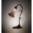 thumbnail image 1 of 15" High Stained Glass Pond Lily Accent Lamp, 1 of 1