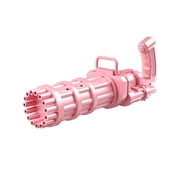 15-Hole Electric Bubble Machine Automatic Blower Toy for Outdoor Backyard Lawn Wedding Birthday Summer Splashing Party Gathering Accessory