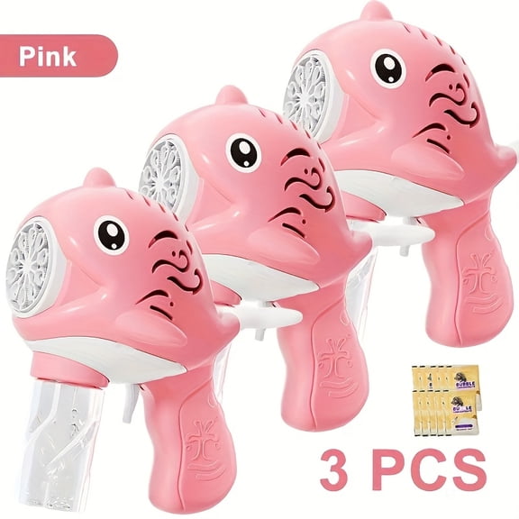 15 Holes Bubble Gun, Outdoor Bubble Machine Toys, Handheld Outdoor Bubble Gun Toys Seaside And Beach Accessories, Can Be Used As Birthday Gift With 10pcs Of Bubble Liquid, 1pc, 3pcs, Best For Weekend