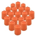 thumbnail image 1 of 15 Hour Lightly Scented Votive Candles with a Textured Surface 19 Candles Per Box Made in The USA (Orange/Pumpkin Scent), 1 of 2