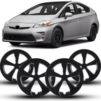 15" Hubcaps Wheel Rims for Toyota Prius 2010-2015 Toyota Prius Wheel Covers 15 inch Hubcaps, Snap On Installation (15 Inch, Black Lacquer)