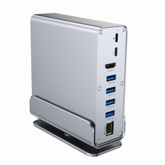 15 In 1 USB C Dock With HDTV Output PD100W Charging Ethernet Port And Multiple Connectivities Option