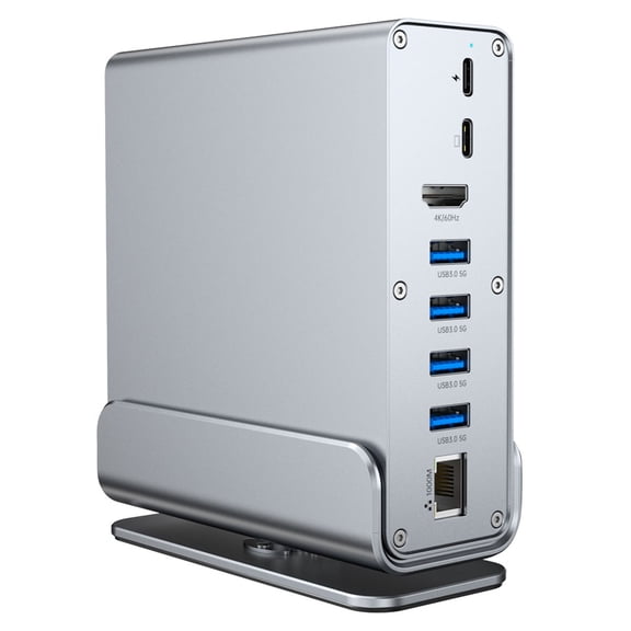 15 In 1 USB C Hubs With HDTV 4K 60Hz PD100W Fast Charging Gigabit Ethernet And Multiple Port For Laptop Desktop