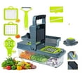 thumbnail image 1 of 15-In-1 Vegetable Fruit Chopper Cutter Food Onion Veggie Dicer Slicer Kitchen, 1 of 12