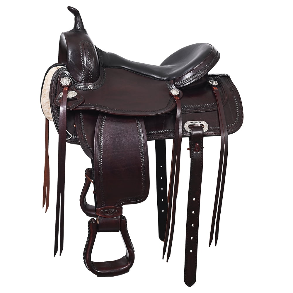 Coussin Feutre Western Pour Selle, Coupe Main, Confort Trail