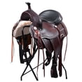 thumbnail image 1 of 15 In HILASON Western Horse Saddle Genuine Leather Flex Tree Trail & Pleasure, 1 of 7