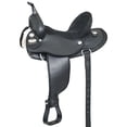 thumbnail image 1 of 15 In Hilason Horse Trail Pleasure Endurance Synthetic Saddle Black, 1 of 7