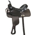 thumbnail image 1 of 15 In Hilason Horse Trail Pleasure Endurance Synthetic Saddle Brown, 1 of 7
