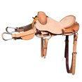 thumbnail image 1 of 15 In Horse Bronc Saddle Hilason Classic Series Rodeo American Leather, 1 of 8