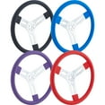 thumbnail image 1 of 15 In. Red Rubber Cushioned Alum 3-Spoke Steering Wheel, Flat, 1 of 15