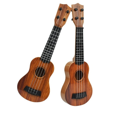 15 Inch Beginner Ukulele with 4 Strings, Portable Musical Instrument for 4-5 Years, Starter Educational String Toy