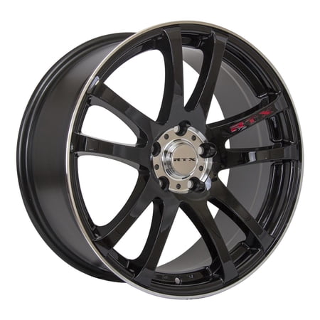 15 Inch Black Alloy Wheel Rim for Kia Rio, RTX 81281 15x6.5 4x100 4Lug