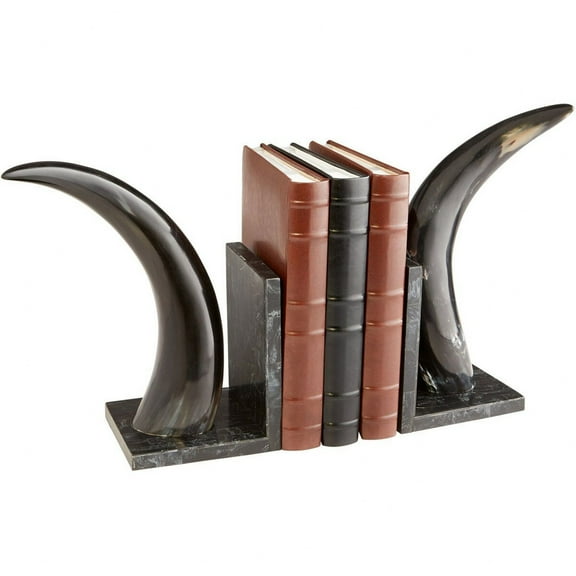 Cyan Design - Horn Rimmed - 15 Inch Bookends
