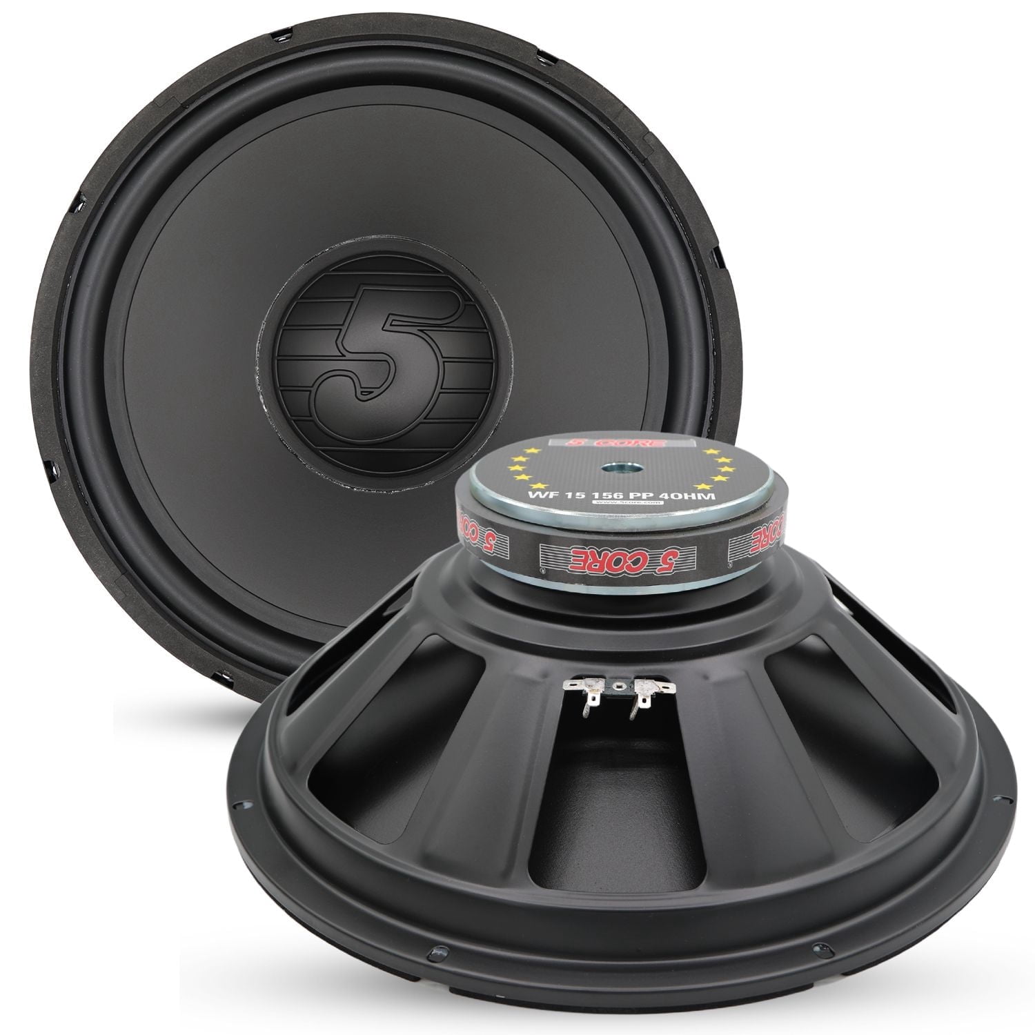15 Inch Car Subwoofer 500W Peak | 4 Ohm | 250W RMS | 60oz Y30 Magnet ...