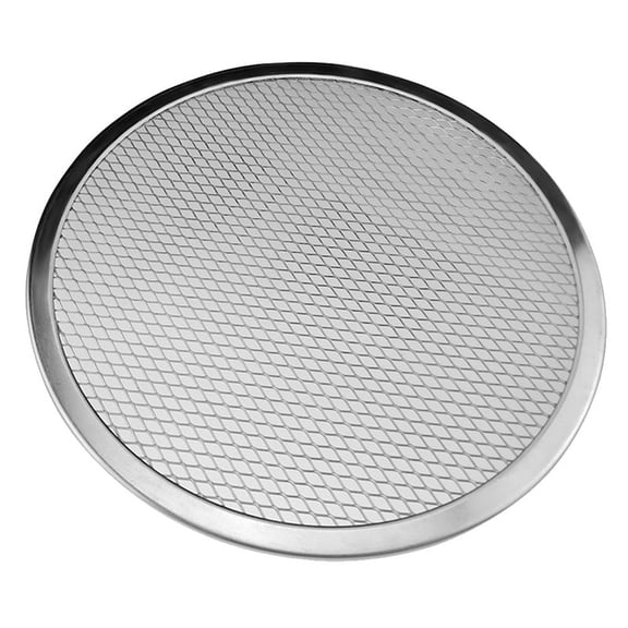 15-Inch Commercial Grade Aluminum Pizza Screen, Professional Mesh Pizza Tray for Home Ovens, Pizzerias & Restaurants