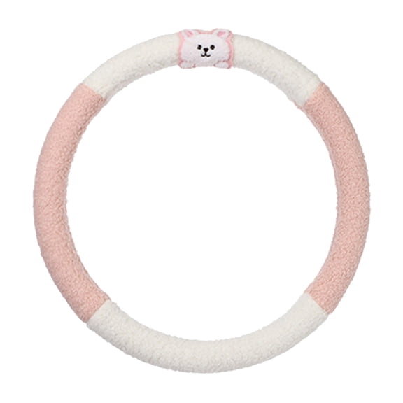 15 Inch Cute Bear Steering Wheel Cover Comfort, Control, and Style for Your Vehicle