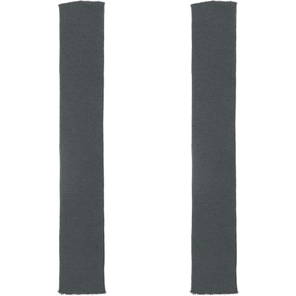 15 Inch Elastic Cuffs Ribbed Trims Cotton Fabric Knitted Stretch Band Cuff Sleeve, [for Sewing, DIY Craft] - Lake Blue/ 2pcs