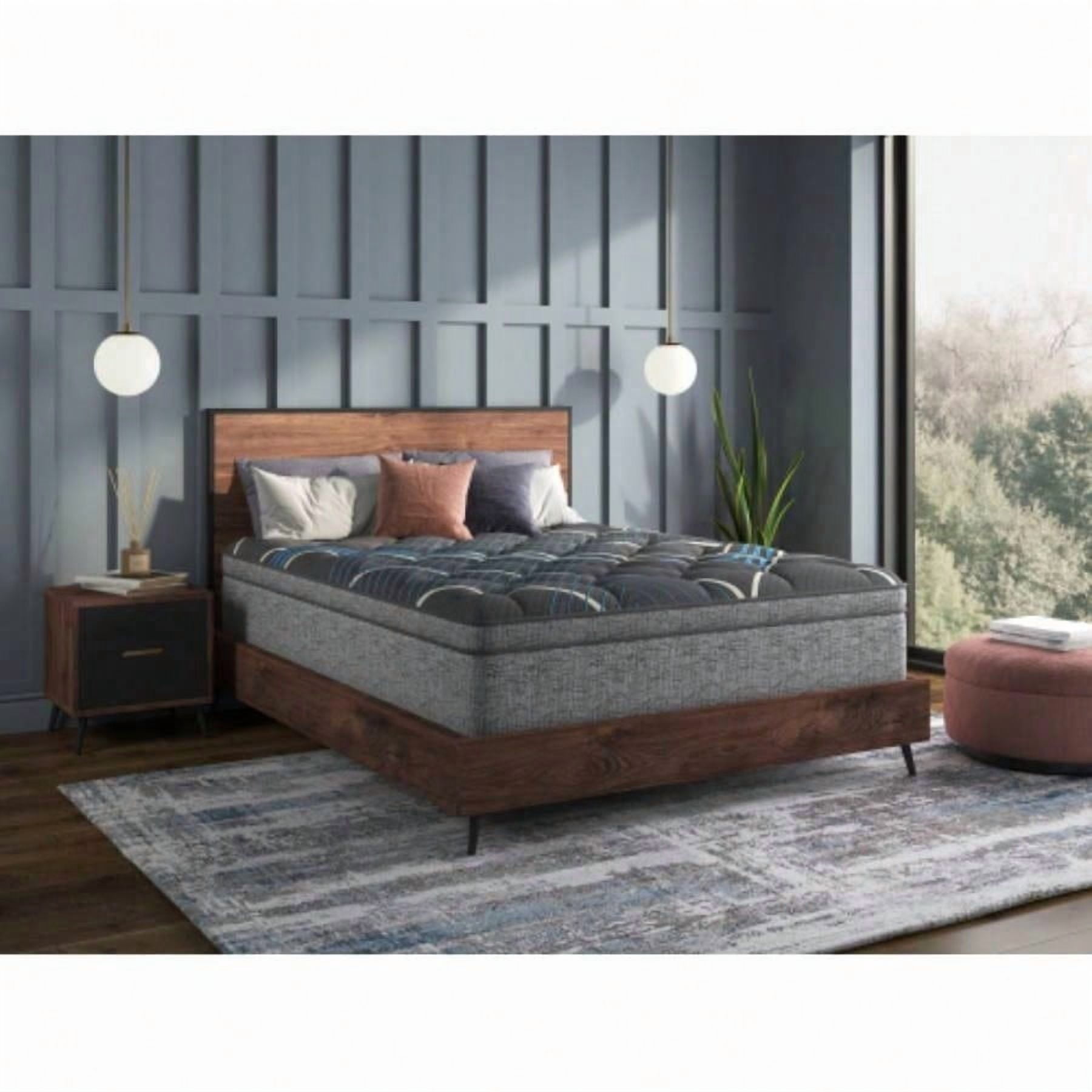 15 Inch Euro Top Hybrid Mattress, Full Size, Individual Pocketed Coils, Plush Comfort for Adults Bedroom