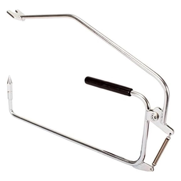 15 Inch Eye Pick Dent & Crease Remover - Hand Operated Spring Loaded Auto Body Tool with Flat Anvil & Dual Tips