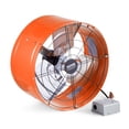 thumbnail image 1 of 15 Inch Gable Mount Fan 1650 CFM Attic Exhaust Fan with Adjustable Thermostat, 1 of 7