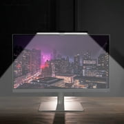 Computer Monitor Light, 15.28inch Aluminum Screen Monitor Light Bar for Eye Caring, E-Reading LED Task Lamp with Auto-Dimming & Brightness Adjustment, Touch Control Space Saving Home Office Lamp