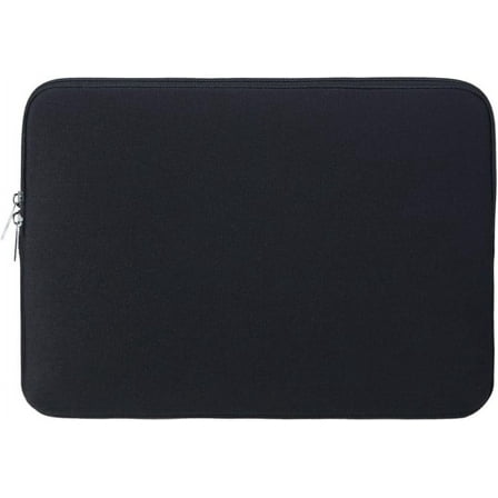 15 Inch Laptop Sleeve 15" Protective Soft Case Padded Zipper Cover Carrying Bag Compatible with 2019 2020 New Model 15.4 MacBook Pro Touch Bar Specially for A1938 A1707 A1990(Black)