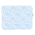 thumbnail image 1 of 15 Inch Laptop Sleeve Quilted Laptop Bag Floral Laptop Carrying Case Fashion Bag (blue L), 1 of 7