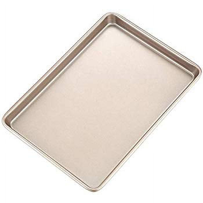 15Inch Rimmed Baking Pan, Nonstick Carbon Steel Cookie Sheet Pan, FDA