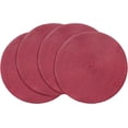 thumbnail image 1 of 15 Inch Round Braided Placemats Set of 4, Washable Heat Resistant Cotton Polyester Circle Place Mats for Kitchen Dining Table - Spring Green, 1 of 5