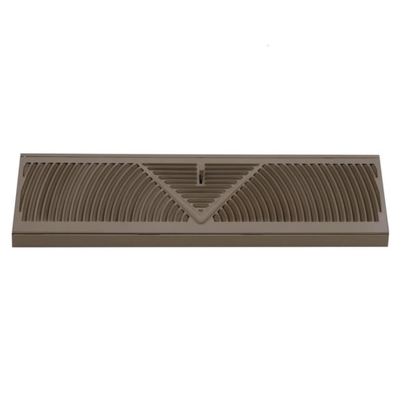 15 Inch Round Floor Vent High Strength Steel Adjustable Airflows Quiet Design Removable Panel for Home Ventilation Use