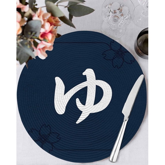 15 Inch Round Placemats Set of 4, Japanese Style Non Slip Heat ... - Inexpensive Insulation Options For Minimalist Decor